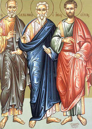 Sfintii Apostoli Sila, Silvan, Crescent, Epenetos si Andronic (Lasatul secului pentru Postul Adormirii Maicii Domnului)