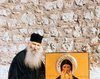 Cuviosul Iacov Tsalikis langa icoana Sfantului David