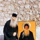 Cuviosul Iacov Tsalikis langa icoana Sfantului David