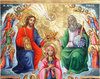 Incoronarea Maicii Domnului, o icoana ortodoxa