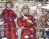Biserica de lemn din Borza - Judecarea lui Iisus la Pilat 