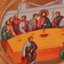 Biserica de lemn din Dambau - Cina cea de Taina 