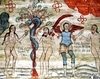 Biserica de lemn Sfintii Arhangheli din Cupseni - Pacatul originar si Izgonirea din Rai 