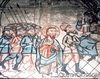 Biserica de lemn din Libotin - Iisus in fata lui Irod 