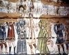Biserica de lemn din Runcu Salvei - Iisus adus in fata lui Caiafa 