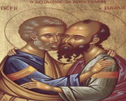 Sfintii Apostoli Petru si Pavel in iconografie