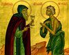 Sfanta Maria Egipteanca - icoana liturgica a caintei