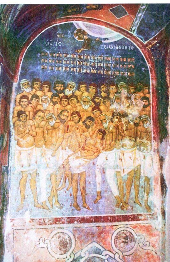 40 de mucenici, in Sevastia Armeniei; Pomenirea mortilor - Mosii de iarna