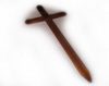 Cruce funerara maro